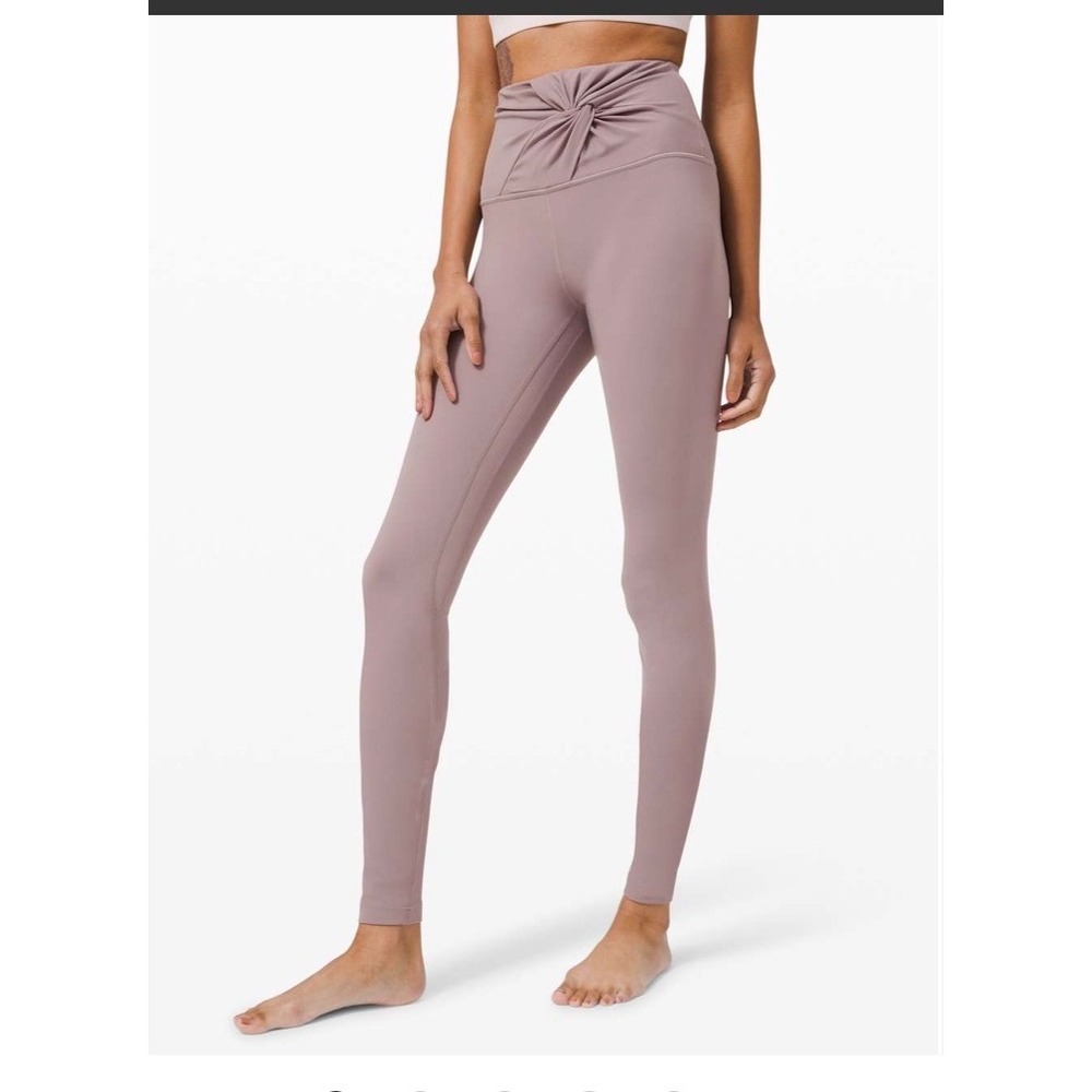 Lululemon Align High-Rise Tight 28 Twist Waist Violet Verbena Purple Size 8